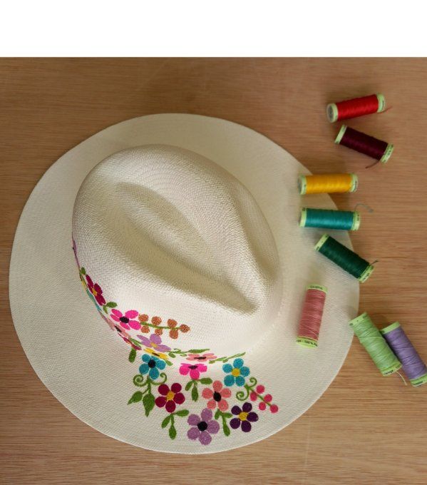 Chapeau Panama diseño Doña Flor