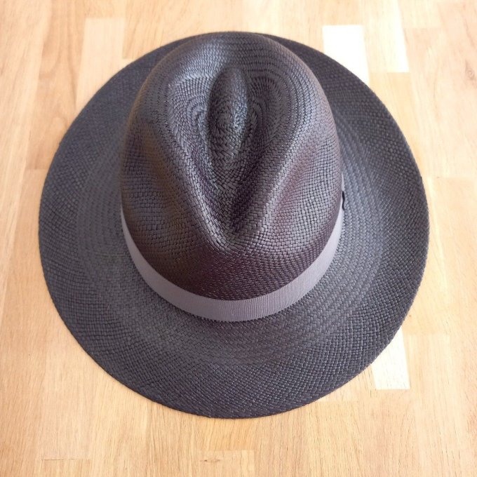 Chapeau Panama Noir 