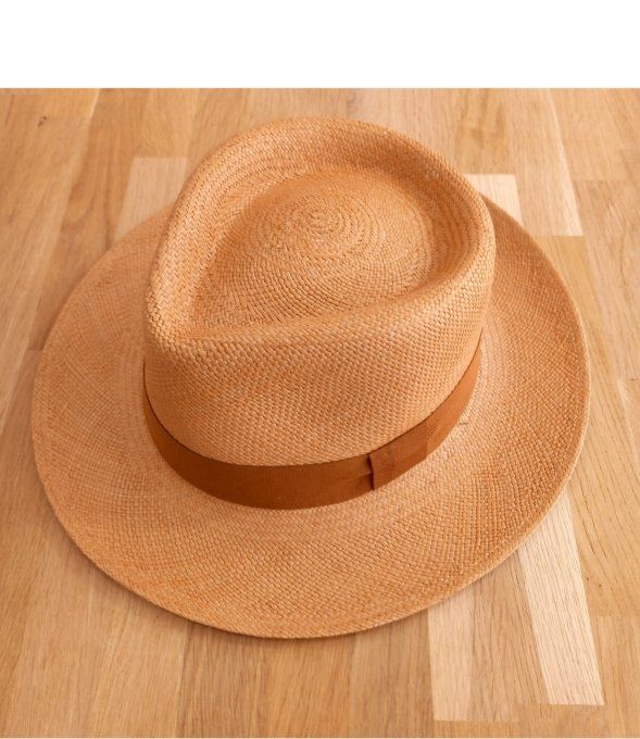 Chapeau Panama Couleur Sable