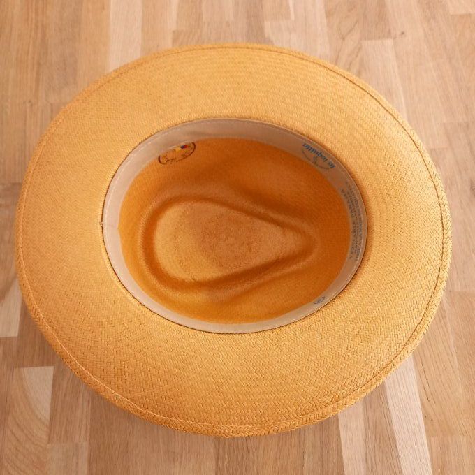 Chapeau Panama Couleur Caramel