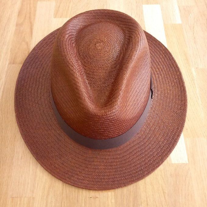 Chapeau Panama Marron Cocoa