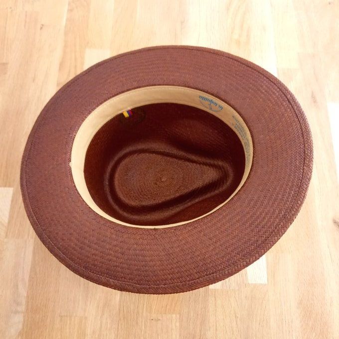 Chapeau Panama Marron Cocoa