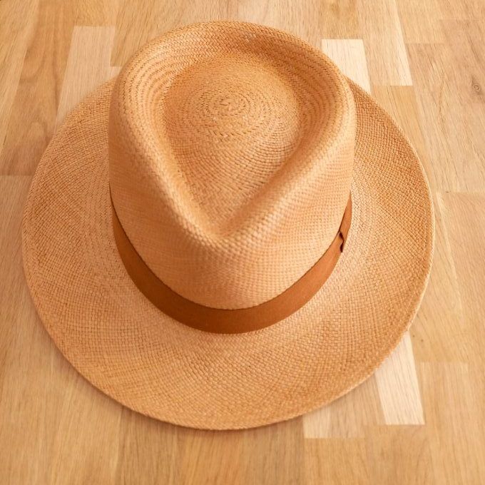 Chapeau Panama Couleur Sable