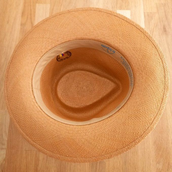 Chapeau Panama Couleur Sable